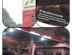 Gawat Adanya Aktivitas Penimbunan Bahan Bakar Subsidi Di spbu 14.275.575 Sungai Batuang Di wilayah Polres Sijunjung