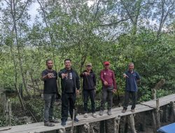 LAMR dan MAN 1 Kepulauan Meranti Berencana Laksanakan Reboisasi Hutan Mangrove Secara Bersama