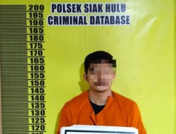 Polsek Siak Hulu, Amankan Pelaku Jambret Gelang Emas di Desa Pandau Jaya