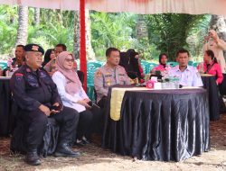 Polres Pasaman Barat Menggelar Penanaman Jagung Serentak Kuartal IV di Nagari Lingkuang Aua