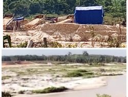 Maraknya Aktivitas Penambangan Emas Tanpa Izin (PETI) di Wilayah Hukum Polsek Kuantan Hilir