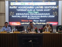 Sukses ! Polres Dumai Gelar Rakor Lintas Sektoral, Siapkan Operasi Lilin Lancang Kuning untuk Natal-Natar