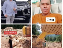 Aktivitas PETI Rusak Lingkungan di Payung Sekaki dan Tigo Lurah, Kaciak dan Ujang Disebut Memilik 10 Unit Eskavator