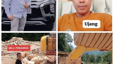 Aktivitas PETI Rusak Lingkungan di Payung Sekaki dan Tigo Lurah, Kaciak dan Ujang Disebut Memilik 10 Unit Eskavator