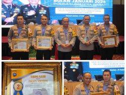 Prestasi Membanggakan, Polres Sijunjung Raih Peringkat 2 Terbaik se-Polda Sumbar