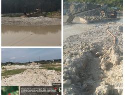 Aktivitas PETI di Sekitar Pusat Kota Teluk Kuantan Masih Beroperasi Siang dan Malam