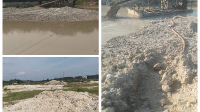 Aktivitas PETI di Sekitar Pusat Kota Teluk Kuantan Masih Beroperasi Siang dan Malam