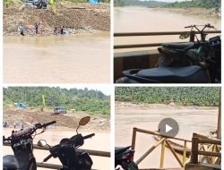 Diduga Marak, Puluhan hingga Ratusan Excavator PETI Beroperasi di Sangir Batanghari Dekat Bendungan