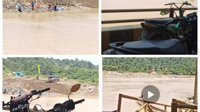 Diduga Marak, Puluhan hingga Ratusan Excavator PETI Beroperasi di Sangir Batanghari Dekat Bendungan