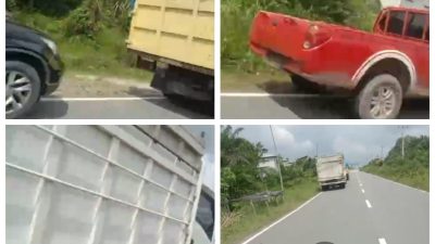 Disebut Capai Lima Unit Truk Angkut Kayu Ilegal Diduga Milik H.pajri, Kini Dua Unit Diduga Diamankan di Teluk Meranti, Oknum Ikut Disorot