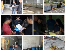 Polisi Tangkap Direktur dan Manajer SPBU Kompak Kuala Kampar, 12 Ton Solar Subsidi Disita