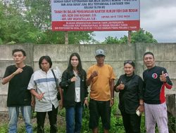 Plang Kepemilikan Dipasang, Tanah di Betungan Ditegaskan Milik Umar Hasi.A
