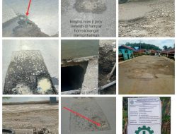 Diduga Bermasalah, Proyek Jalan Gunungsitoli–Afia Bernilai Puluhan Miliar Disinyalir Gagal Konstruksi