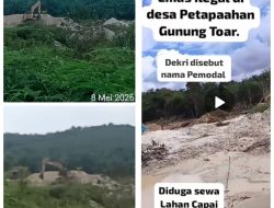 Dekri: Jangan Jadikan Nama Saya Tumbal Isu Maraknya PETI di Petapahan Gunung Toar