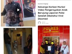 DUGAAN KEKERASAN TERHADAP ANAK DAN INTERVENSI TERHADAP WARTAWAN DI KUANSING, POLRI DIMINTA TEGAKKAN HUKUM DAN JAGA KEBEBASAN PERS