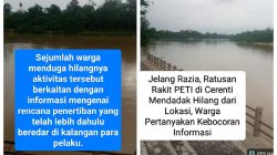 Jelang Razia, Ratusan Rakit PETI di Cerenti Mendadak Hilang dari Lokasi, Warga Pertanyakan Kebocoran Informasi
