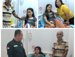 Kaperwil Berkatnews7.com Peduli, Jenguk Pasien Di Pelalawan Riau 