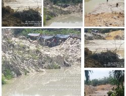 Tim Wartawan Temukan Aktivitas PETI Tersebar di Koto Baru Kuansing, Meski Satgas Terpadu Telah Dibentuk
