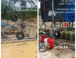 Sehari Pasca Penertiban, Aktivitas PETI Masih Berlangsung di Desa Petai, Tim Wartawan Temukan Lokasi dan Puluhan Jeriken Solar