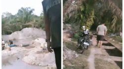 Sempat Ditertibkan APH, Tiga Rakit PETI Diduga Milik Oknum Dishub Kembali Beroperasi di Sentajo, Limbah Diduga Cemari Kolam Ikan Warga