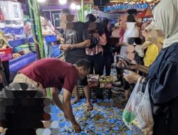 Diduga Bermodus Jual Kacang Berkupon Hadiah, Permainan di Pasar Malam Teluk Kuantan Tuai Protes Warga