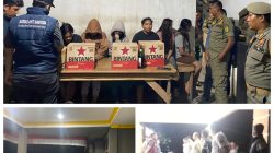 Pekat Disentajo Raya Disisir, 5 LC Diamankan, Camat Tegas Akan Berlanjut Penertiban dan Satpol PP Akan Tindak Seluruh Kecamatan