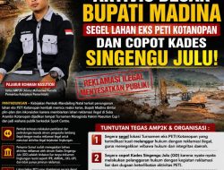 Eks PETI Jadi Arena Turnamen, Aktivis Desak Bupati Madina Segel Lokasi dan Tindak Kades