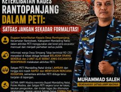 SATMA AMPI Madina Desak Satgas PETI Turun ke Lapangan: Jangan Hanya Rapat, Dugaan Keterlibatan Kades Rantopanjang Harus Dibuktikan