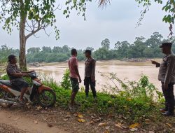 Polsek Cerenti Tindak Lanjuti Aduan Warga soal Dugaan Aktivitas PETI di Sungai Kuantan