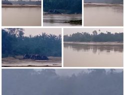 RATUSAN PETI DI SUNGAI KUANTAN KEMBALI DISOROT: AZAN ASHAR TERDENGAR, TAMBANG TETAP BEROPERASI
