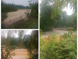 Aktivitas Pertambangan Disorot di Sekitar PKS PT SIM: 7 Rakit Diduga PETI dan Quarry Jadi Perhatian