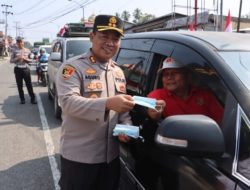Tak Hanya Tindak Pelaku Karhutla, Kapolres Pasbar Turun Langsung Lindungi Warga dari Kabut Asap