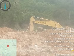 Marak PETI di Muara Lembu, Ikut Terekam Excavator, Seorang Marga Harefa Oknum Wartawan Disebut-sebut Pengurus