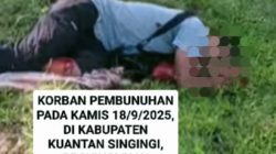 Empat Hari Lagi Genap Setahun Kasus Pembunuhan di Kuansing, Jangan Biarkan Waktu Mengubur Keadilan