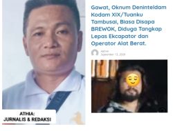 Dugaan Tangkap Lepas Excavator Kembali Mencuat, Klarifikasi Dijanjikan Namun Tak Kunjung Disampaikan