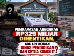 Pembahasan Anggaran Rp329 Miliar Dihentikan, Ada Apa Dengan Dinas Pendidikan dan Ketua Komisi?