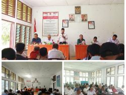 Perkuat Sinergitas Pemerintahan, Camat Mandrehe Barat Pimpin Rakor dan Bubarkan Panitia HUT RI Ke-81