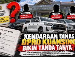 Kendaraan Dinas DPRD Kuansing Bikin Tanda Tanya: Sekwan Sebut untuk Ketua, Juprizal Bantah, BPKAD Catat untuk Ajudan