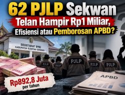 62 PJLP Sekwan Telan Hampir Rp1 Miliar, Efisiensi atau Pemborosan APBD?