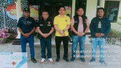 Kapolsek Kuantan Tengah Sambut GRANAT Kuansing, Siap Perkuat Sinergi Cegah Narkotika