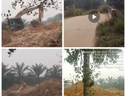 Aktivitas PETI di Pintu Gobang Kari, Alat Berat Hitachi dan Dua Rakit Mesin Robin Terpantau di Lokasi