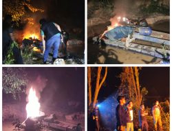 Redaksi Pertanyakan Keberadaan Rakit Lain, Siang Terpantau Beroperasi, Malam Hanya Satu Ditemukan