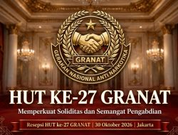 DPP GRANAT Gelar Resepsi HUT ke-27 di Jakarta, DPD dan DPC se-Indonesia Dapat Mengikuti Secara Daring