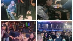 Polresta Pekanbaru Bersama GRANAT Kota Gelar Razia di Enam Tempat Hiburan Malam
