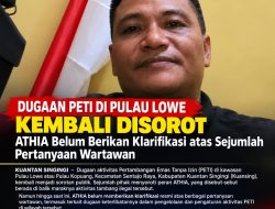Pasca Tiga Rakit PETI Dimusnahkan di Desa Sako, ATHIA Desak Kejelasan Tindak Lanjut Dugaan Aktivitas Pulau Lowe