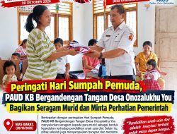 Peringati Hari Sumpah Pemuda, PAUD KB Bergandengan Tangan Bagikan Seragam Murid dan Harapkan Perhatian Pemerintah