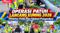 Tilang Naik 46 Persen, Polda Riau Intensifkan Operasi Patuh Lancang Kuning 2026